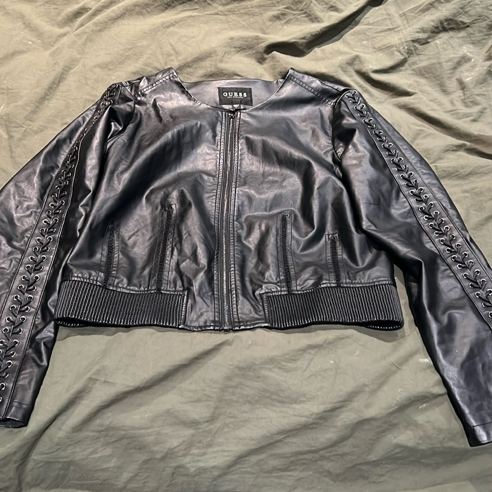 Guess leather jacket